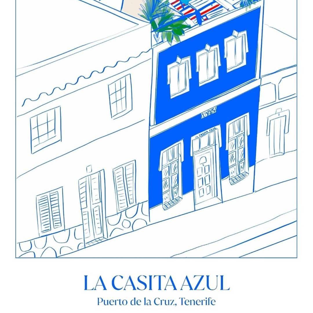 La Haciendita De La Casita Azul Пуэрто-де-ла-Крус Экстерьер фото