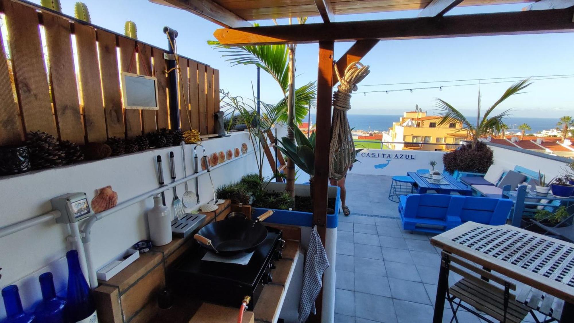 La Haciendita De La Casita Azul Пуэрто-де-ла-Крус Экстерьер фото